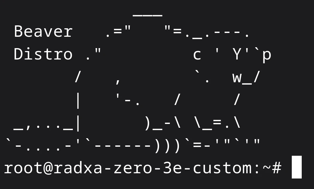BeaverOS - Custom Linux distribution
