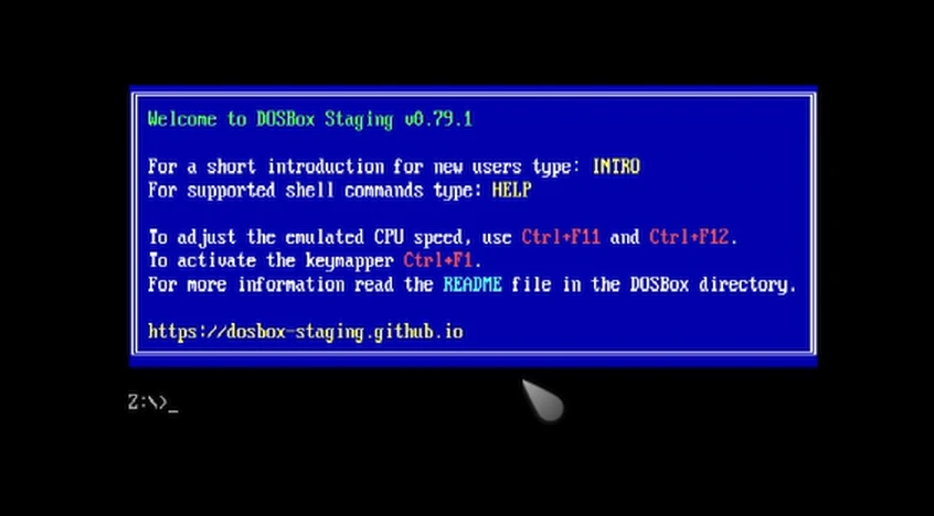 Colos - a Linux-based distribution designed for emulating DOS games